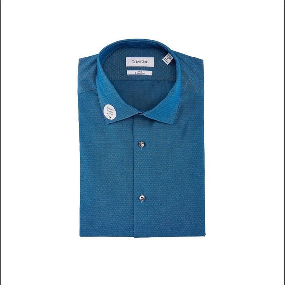 Men's Long Sleeve Button Down Solid Shirt - Picture 5 of 5